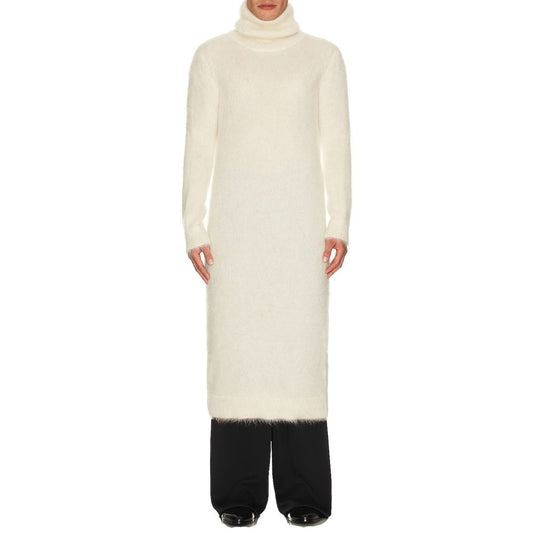Saint Laurent White Mohair Sweatshirt