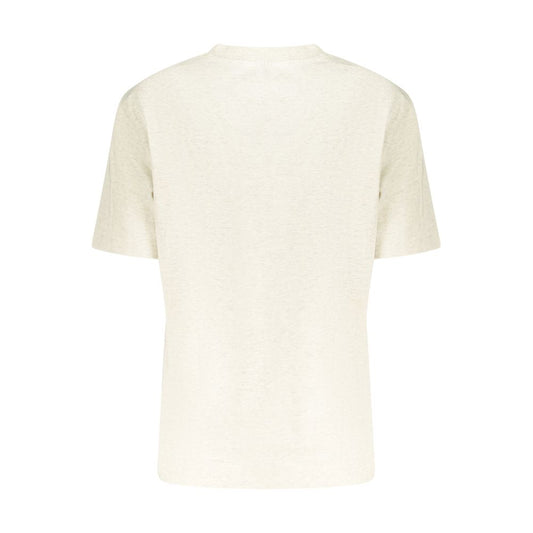 Calvin Klein Beige Cotton Womens T-Shirt