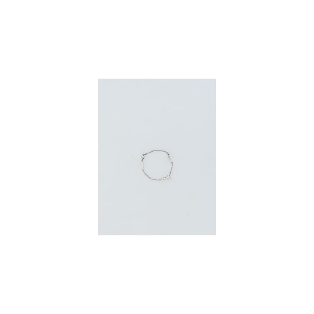 Saint Laurent Transparent Brass Bracelet