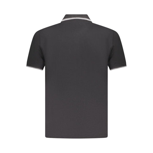 U.S. Grand Polo Black Cotton Men's Polo Shirt