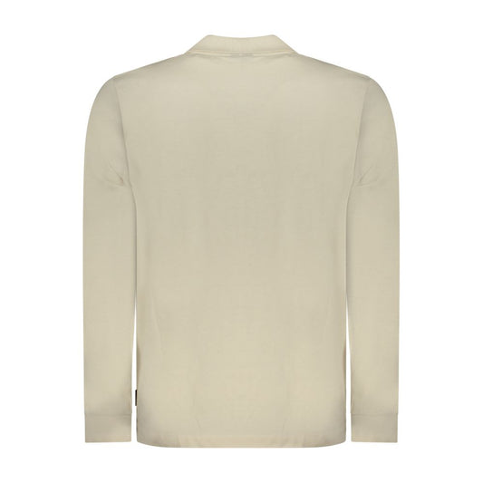 U.S. Grand Polo Beige Cotton Men Polo Shirt