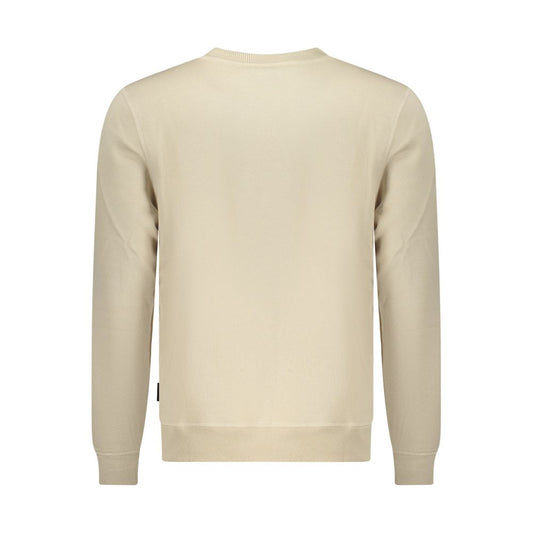 U.S. Grand Beige Polyester Men Sweatshirt
