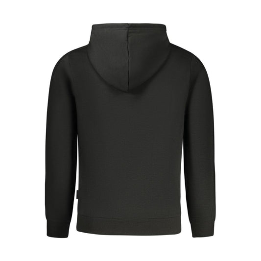 U.S. Grand Polo Black Cotton Men Hoodie