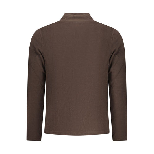 U.S. Grand Marrone Polyester Men Sweatshirt