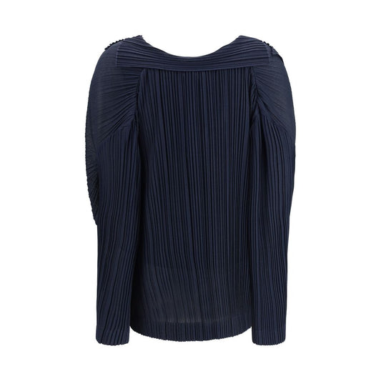 Giorgio Armani Blue Viscose Pattern Shirt