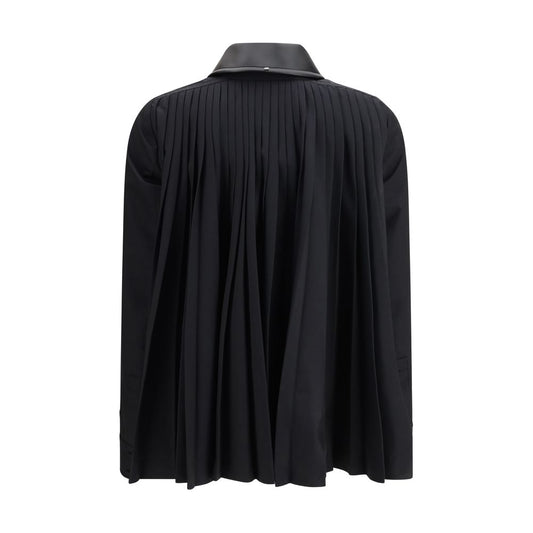 Max Mara Black Polyester Trench Coat