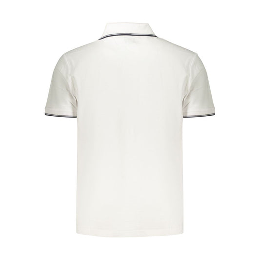 U.S. Grand Polo White Cotton Men's Polo Shirt