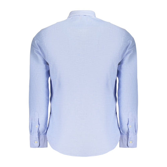 U.S. Grand Polo Azzurro Cotton Men Shirt