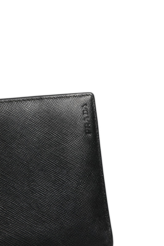 Prada Saffiano Leather Slim Card Holder Wallet