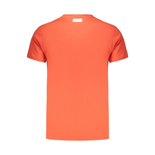 Bikkembergs Orange Cotton T-Shirt