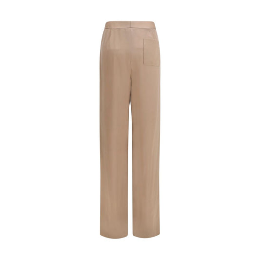 Tom Ford Beige Silk Casual Pants