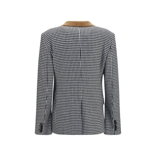 Tom Ford Multicolor Cashmere Full-Length Jacket