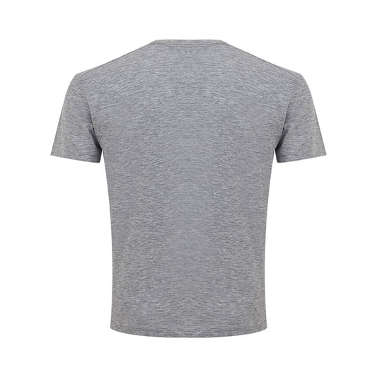 Dsquared² Sleek Gray Cotton Tee for Stylish Men