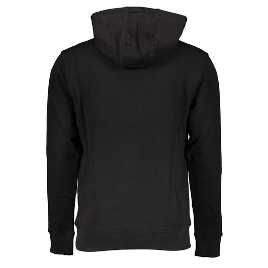Tommy Hilfiger Black Cotton Men Sweater