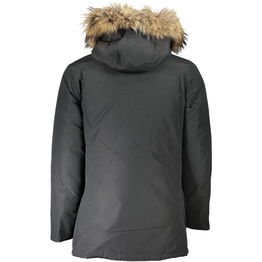 Woolrich Gray Cotton Men's Jacket