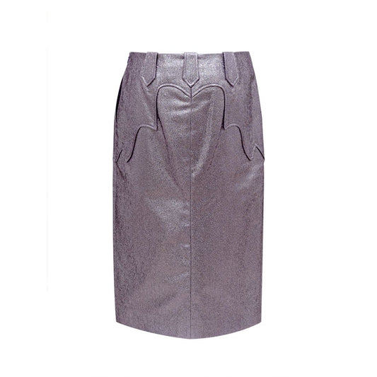 Tom Ford Purple Polyamide Skirt