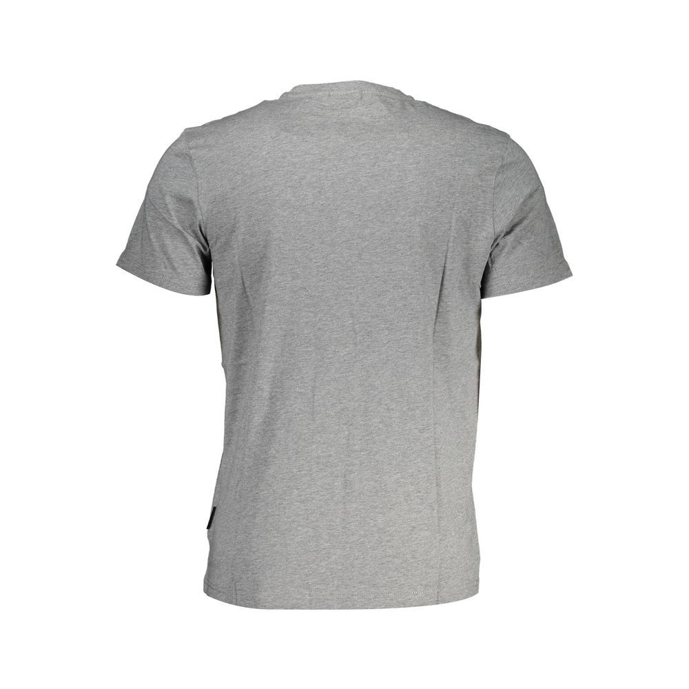 Napapijri Brown Cotton Men T-Shirt