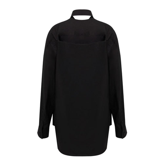 Balenciaga Black Cotton Long
