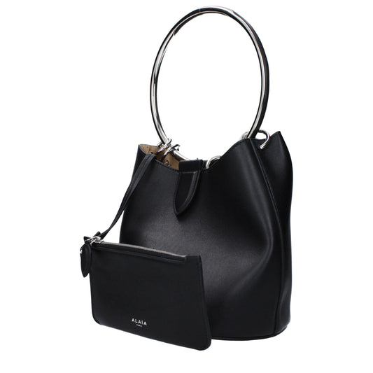 Alaïa Black Leather Handbag