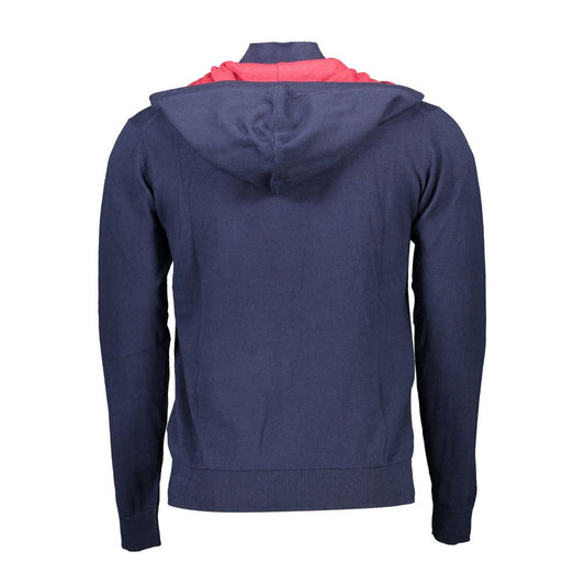 U.S. POLO ASSN. Blue Cotton Men's Cardigan