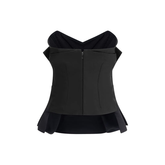 Alexander McQueen Sleeveless corset Top