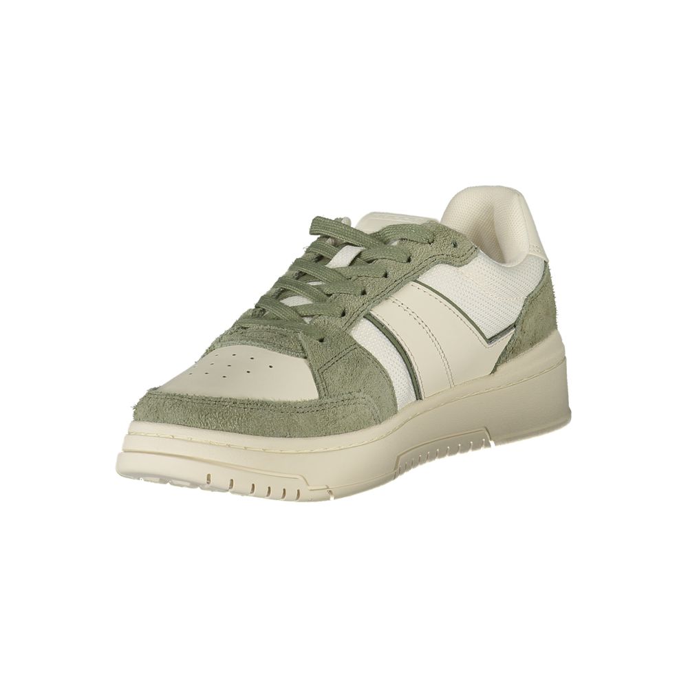 Tommy Hilfiger White Leather Men Sneaker