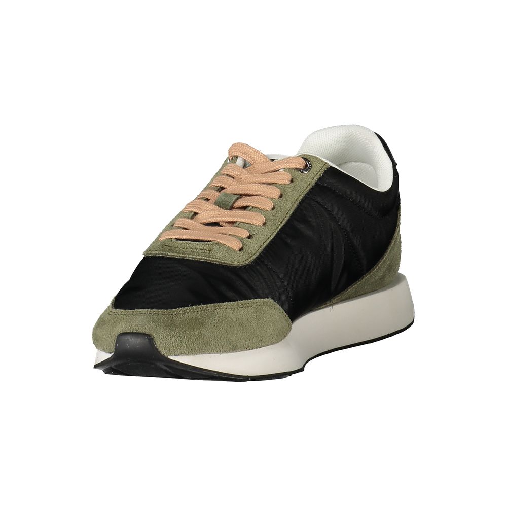 Calvin Klein Black Leather Women Sneaker