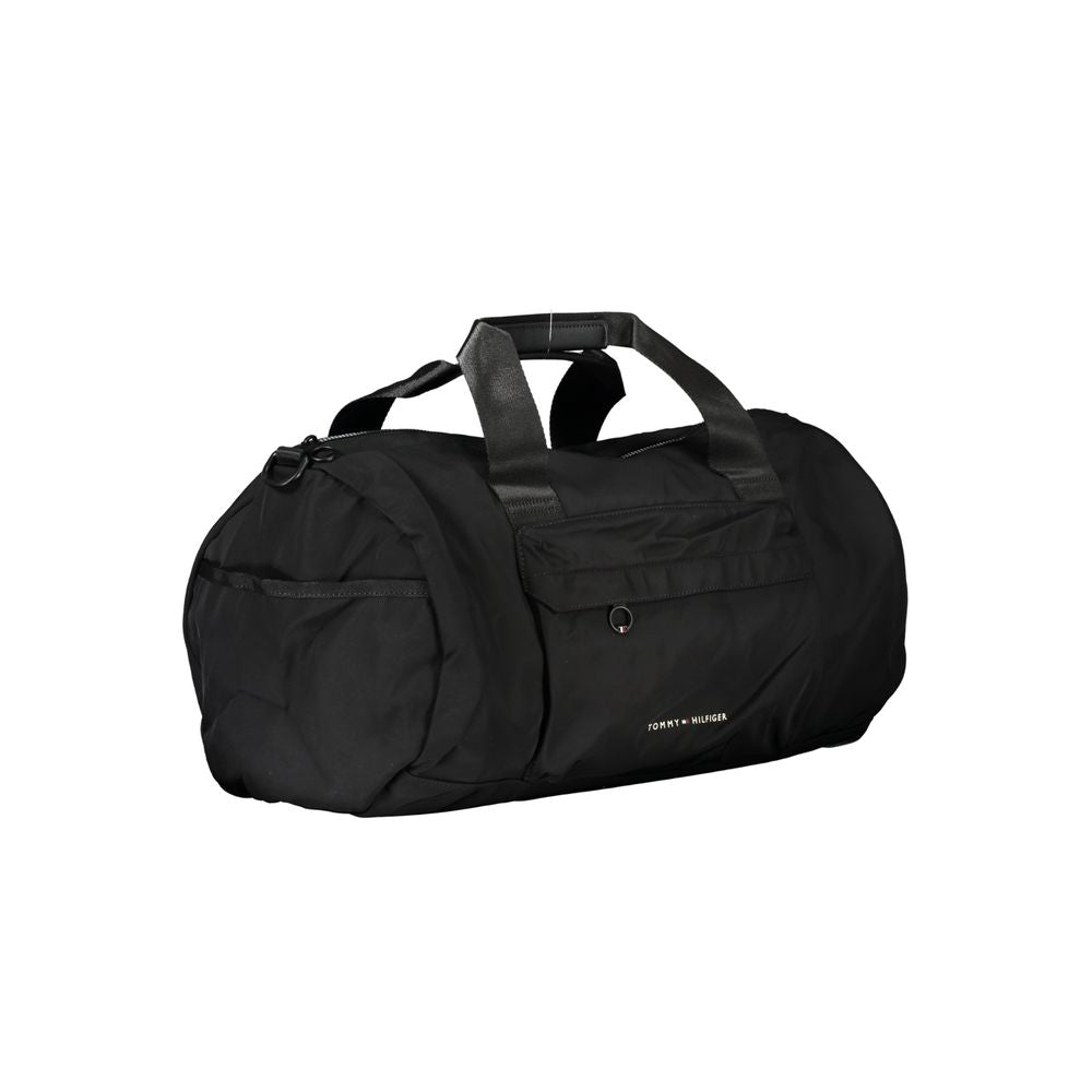 Tommy Hilfiger Black Polyester Handbag