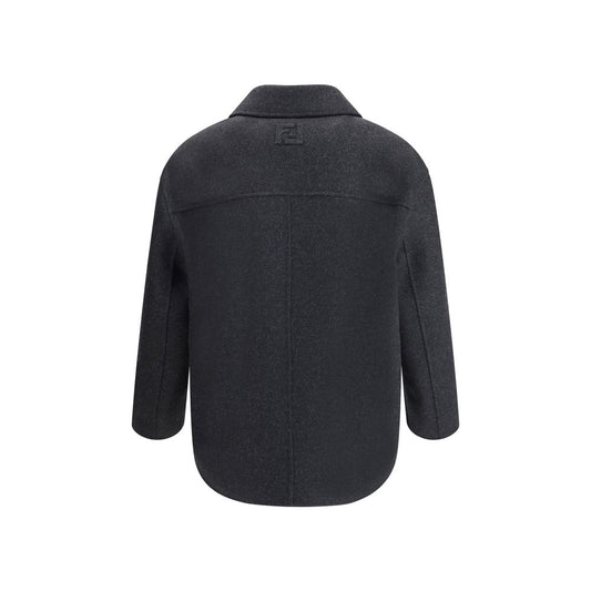 Fendi Wool felt double-breasted Caban Coat