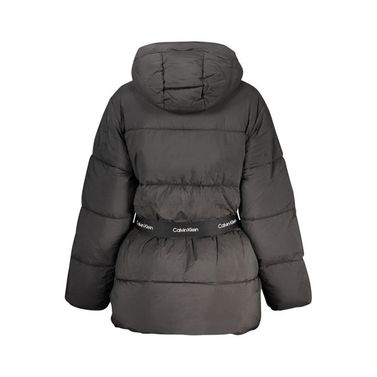 Calvin Klein Black Nylon Women Jacket