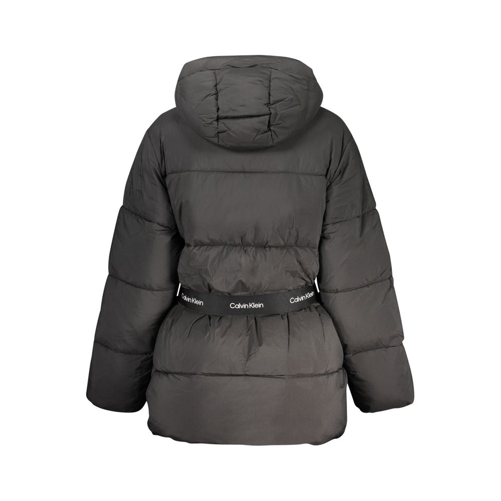 Calvin Klein Black Nylon Women Jacket