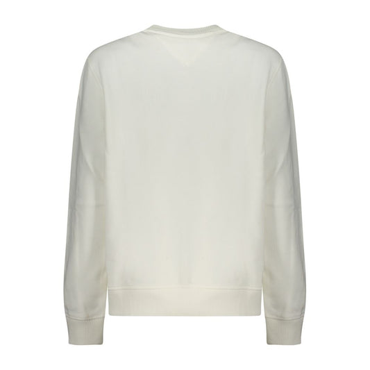 Tommy Hilfiger White Cotton Sweatshirt