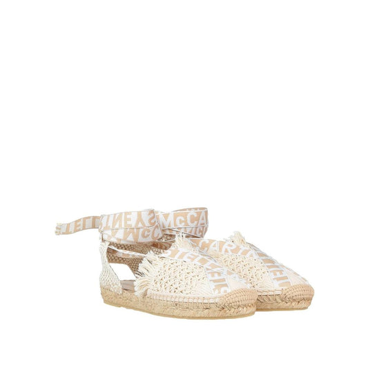 Stella McCartney Beige Canvas Espadrilles