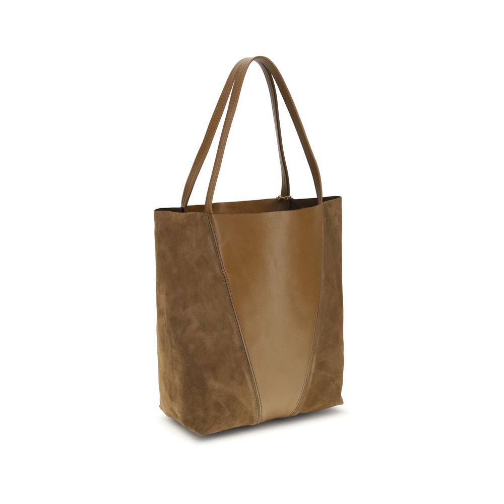 Chloé Beige Leather Shoulder Bag