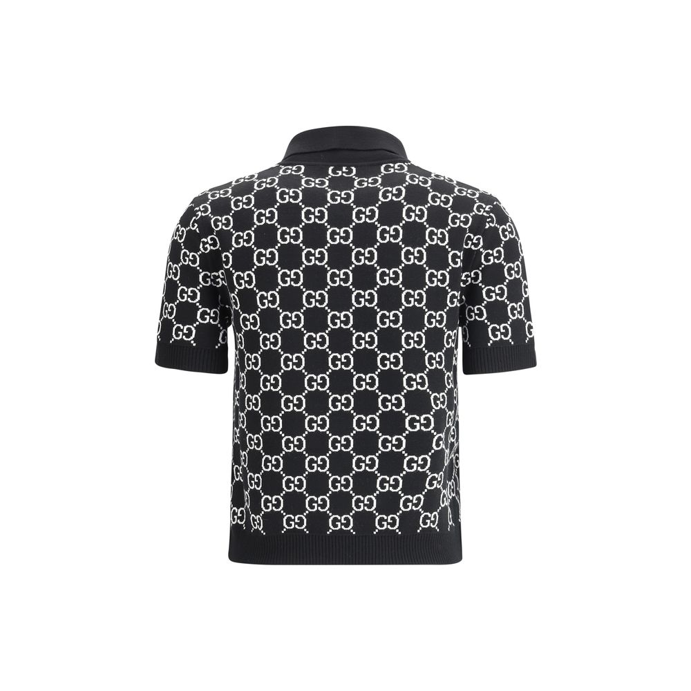 Gucci Black Wool Top