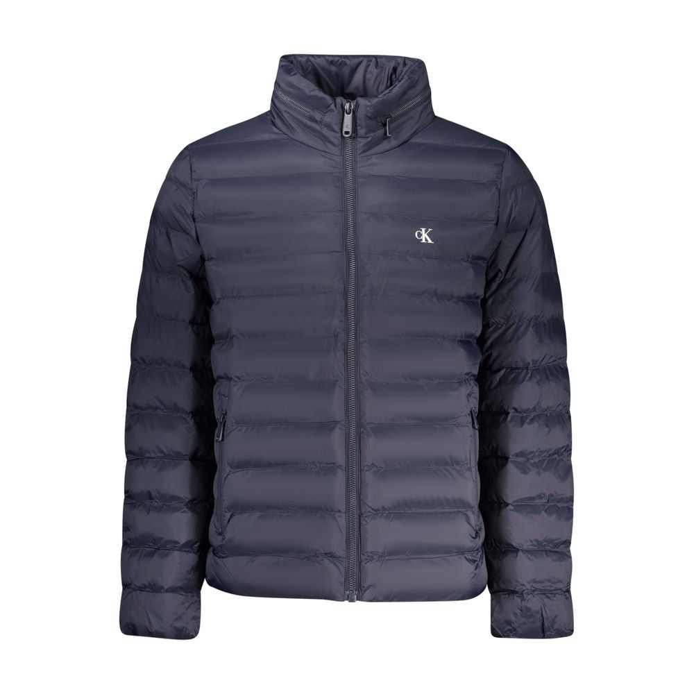 Calvin Klein Blue Polyamide Shell Jacket