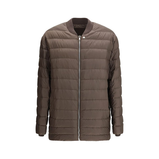 Moncler x Rick Owens Brown Goose Down Trench Coat