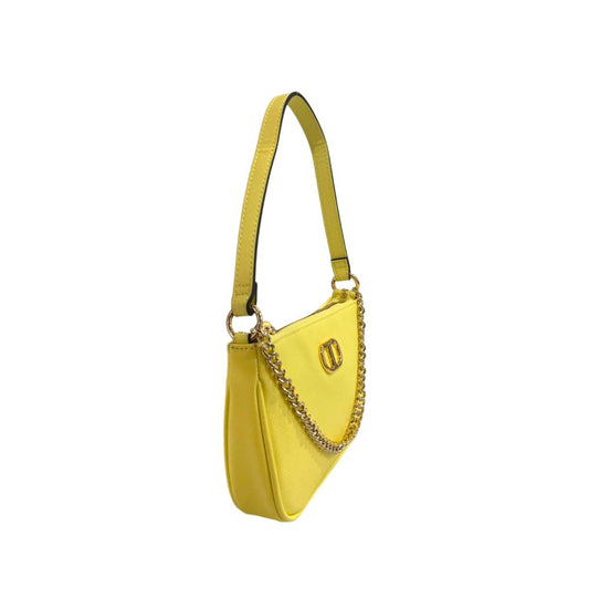 Twinset Bicolor Polyethylene Clutch Bag