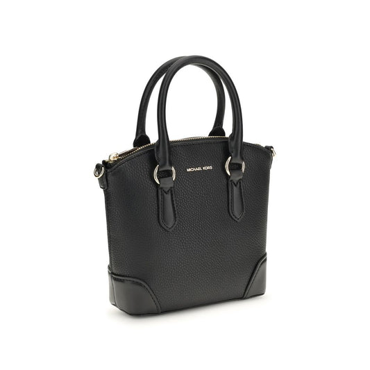 Michael Kors Black Calf Leather Bos Taurus Shoulder Bag