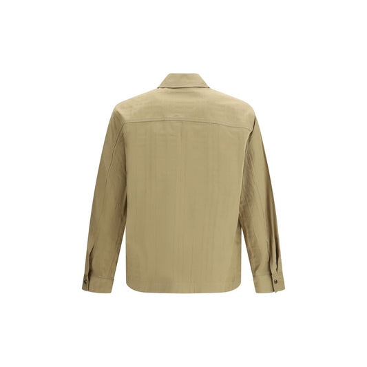 Burberry Beige Cotton Jackets And Coat