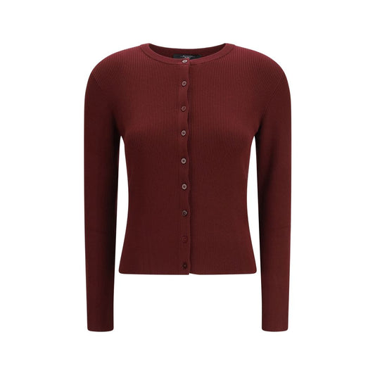 Max Mara Bordeaux Viscose Sweatshirt