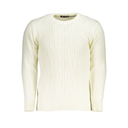 U.S. Grand Bianco Acrylic Men Sweater