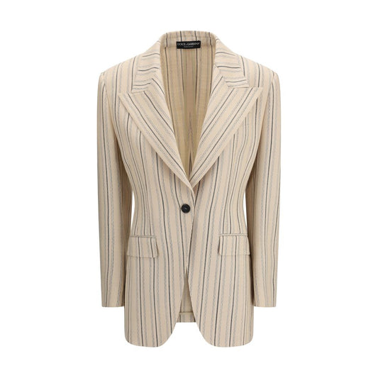 Dolce & Gabbana Multicolor Viscose Coat
