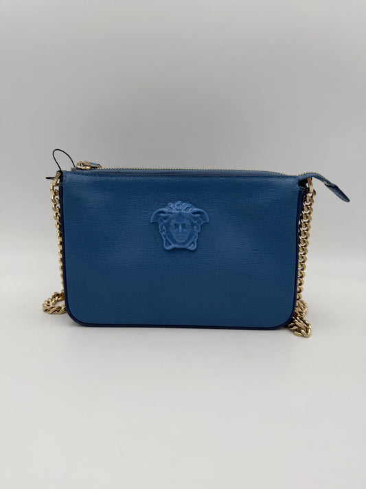 Versace VERSACE LA MEDUSA Leather Shoulder Bag