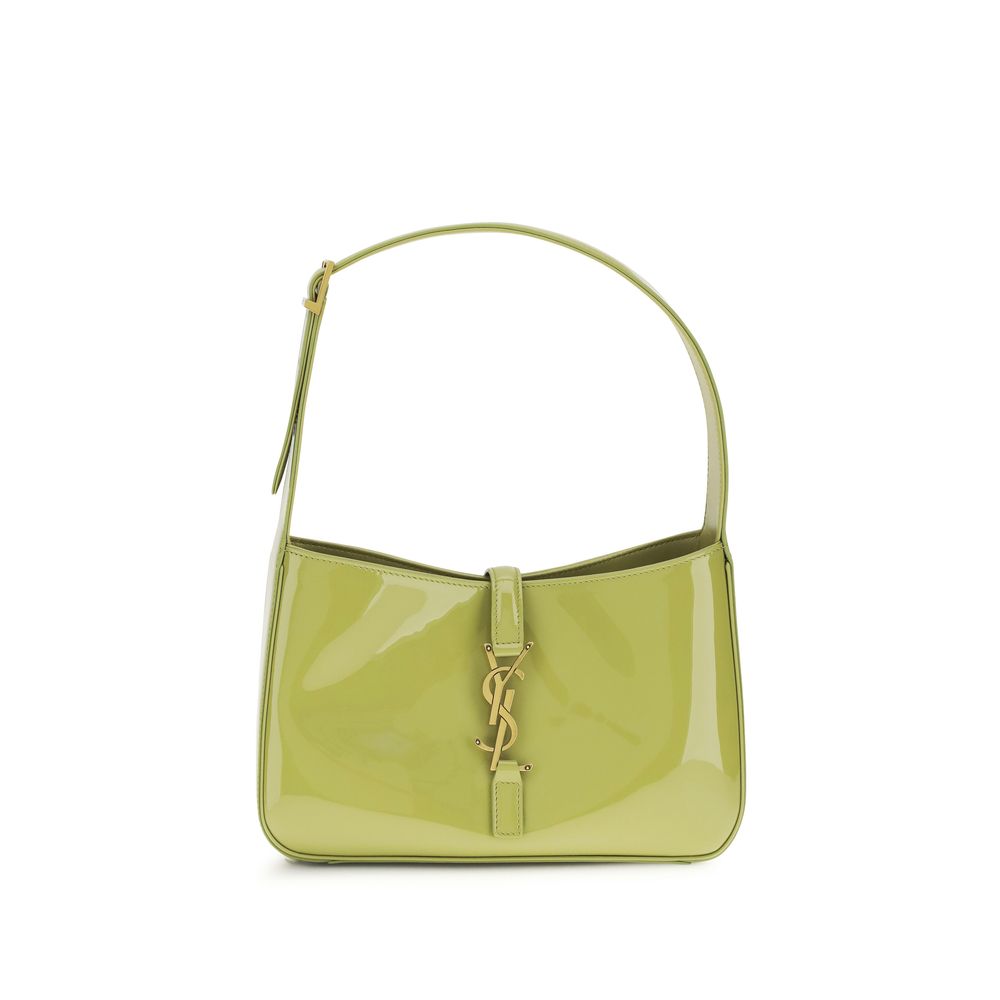 Saint Laurent Bicolor Calf Leather Bos Taurus Shoulder Bag