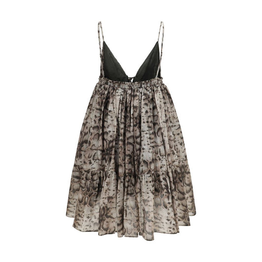 PINKO Beige Cotton Casual Dress