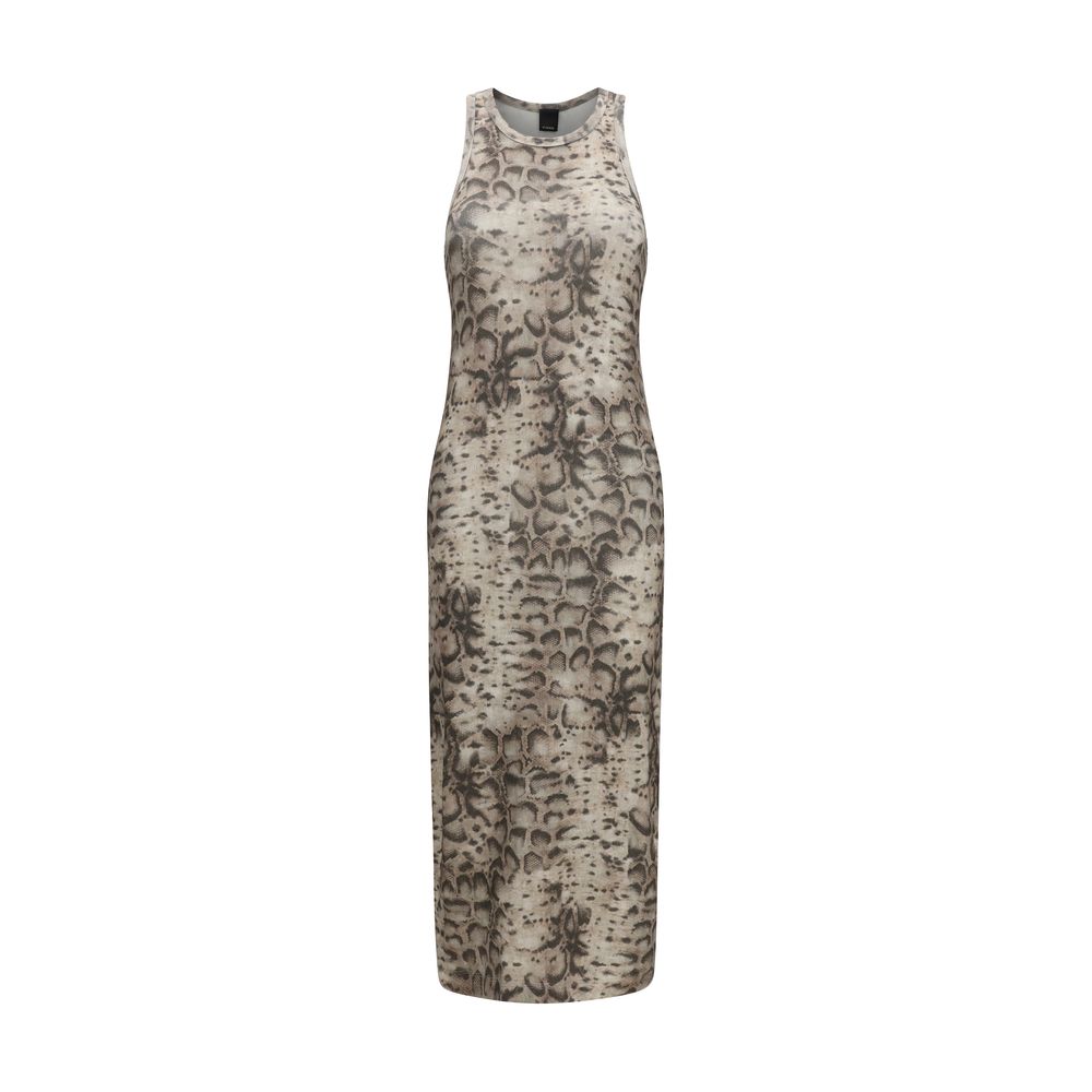 PINKO Beige Cotton Casual Dress