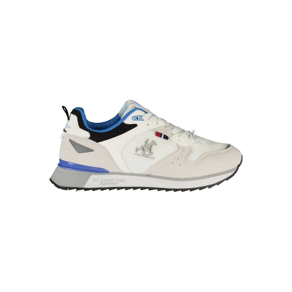 U.S. Grand Polo White Polyester Men's Sneaker