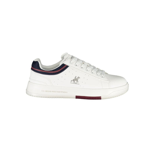 U.S. Grand Polo White Polyurethane Men's Sneaker