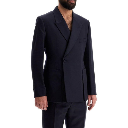 Dior Blue Virgin Wool Blazer